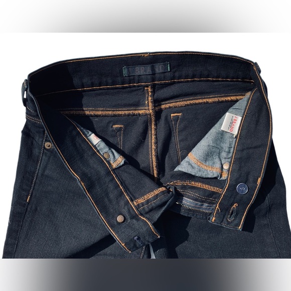 🌹SOLD🌹 J BRAND Dark Wash Love Story Flare Jeans in Jett - Picture 14 of 16